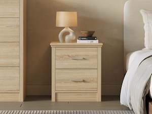 Homepage Sale 1: Trace Bedside Table - Oak