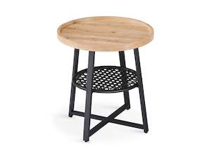 Homepage Sale 1: Edgar Coffee Table 50cm - Oak + Black