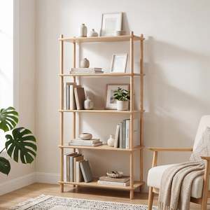 Tui 5 Tier Storage Shelf Bookshelf - Oak