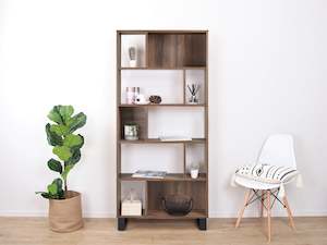 Office: Frohna Bookshelf Display Shelf - Walnut