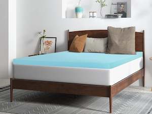 Betalife Comfort Plush Gel Memory Foam Mattress Topper - King