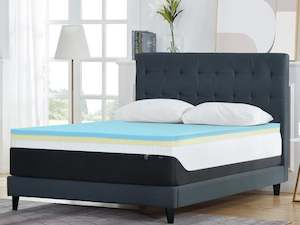 Betalife Dream Flip Dual Sided Memory Foam Mattress Topper - Double