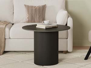Dylan Ceramic Top Coffee Table 60cm - Black