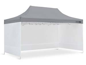 Gazebo: Toughout Breeze Gazebo Side Wall 3x4.5m - White