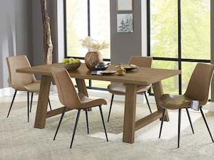 Dining Tables: Tommie Dining Table Rectangle 180x85cm - Oak