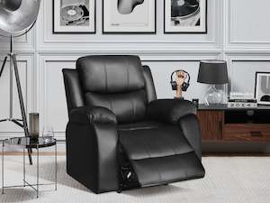Wilson Manual Recliner Chair - Black