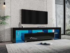 Entertainment Units: Arvada 2m Entertainment Unit - Black