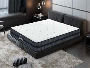 Double Mattresses: Bamboo 5 Zone Pocket Spring Mattress - Double