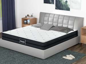 Queen Mattresses: Bamboo 5 Zone Pocket Spring Mattress - Queen