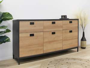 Sideboard: Morris Sideboard Buffet Table - Oak