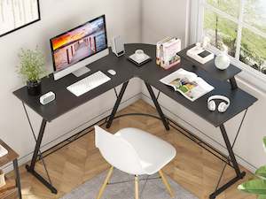 Jeremy Computer Corner Desk - Black