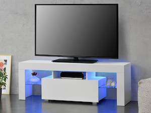 Frannie 1.3m Entertainment Unit - White