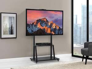 Mobile TV Stand Height Adjustable 32"-86"