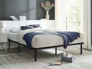 New Arrival: Graham Queen Metal Bed Frame - Black