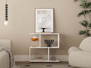 Dipton Display Storage Shelf - White