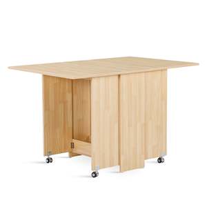 Maverick Foldable Dining Table - Light Oak
