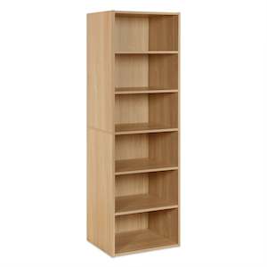 PAYETTE 6 Shelf Wardrobe - OAK