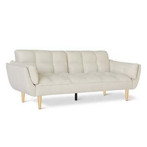 Sofa Beds: Dover 3 Seater Sofa Bed - Beige