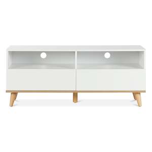 Hudson 1.3M Entertainment Unit - White
