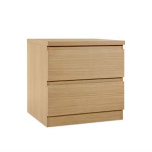 Bedside Tables: TONGASS Bedside Table - OAK