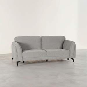 Products: Brulo Linen 3 Seater Sofa - Light Grey