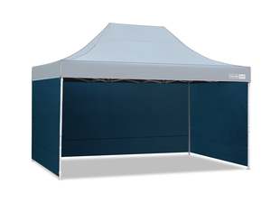 Toughout Thunderstorm Gazebo Side Wall 3x4.5m - Navy