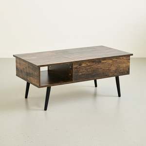 Instock: Elevate Lift Top Coffee Table - Rustic Brown