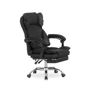 Office Chairs: Paxton Office Chair with Footrest - Black