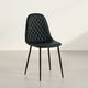 Varo PU Dining Chair - Set of 4 - Black