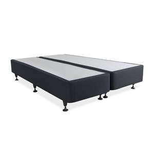 Vinson Fabric King Split Bed Base - Black