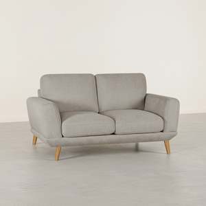 Tova Chenille 2 Seater Sofa - Beige