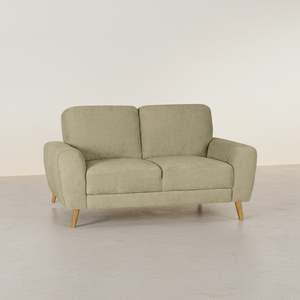 Suki Linen 2 Seater Sofa - Beige