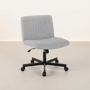 Homepage Sale 7: Lukas Swivel Chair - Light Grey