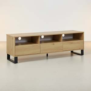 Entertainment Units: Frohna 1.6m Entertainment Unit - Oak