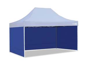 Toughout Thunderstorm Gazebo Side Wall 3x4.5m - Blue