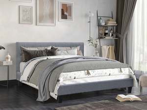 Super King Beds: Blane Super King Bed - Grey