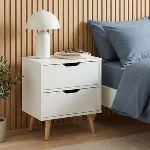 LOY Bedside Table - White