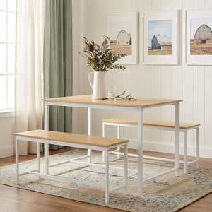 Products: Merren 3 Piece Dining Set - Maple