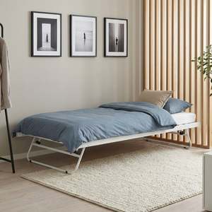 Hartz Single Pull Out Bed Frame - White