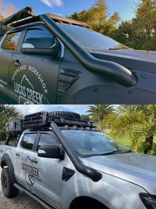 Products: Stainless steel snorkel - Ford Ranger The Garage Project