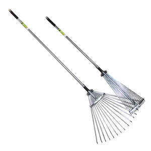 Garden Tools: Adjustable Steel Rake