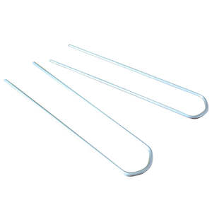 23cm Steel Weedmat Pins