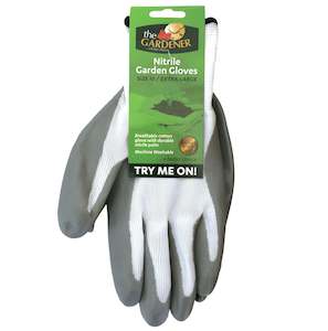 Gloves: Nitrile Gardening Glove