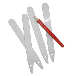 Plastic Plant Labels with Pencil