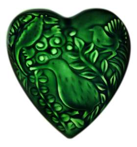Ceramic Wall Art: Kiwi Ceramic Heart
