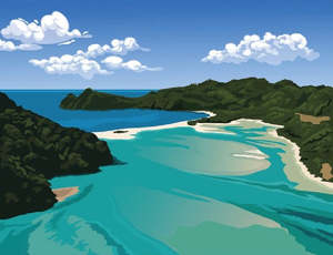 Paint by Numbers New Zealand Favourite Scenes