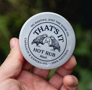 Hot Rub - pre and post exercise care.