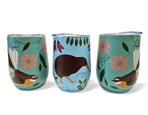 Kitchen: New Zealand Bird Double Walled Cup