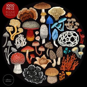Games: Mushrooms of New Zealand Puzzle by Tanya Wolfkamp