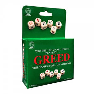Games: Greed - the All or Nothing Dice Game